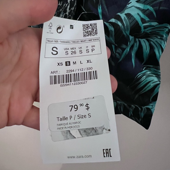 Zara Jungle Print Blazer - Picture 6 of 6